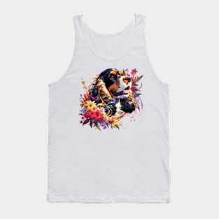 Cocker Spaniel Joyful Mothers Day Dog Mom Gift Tank Top